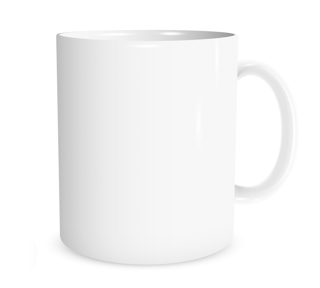 Dúo de taza blanca - Imprima en Línea